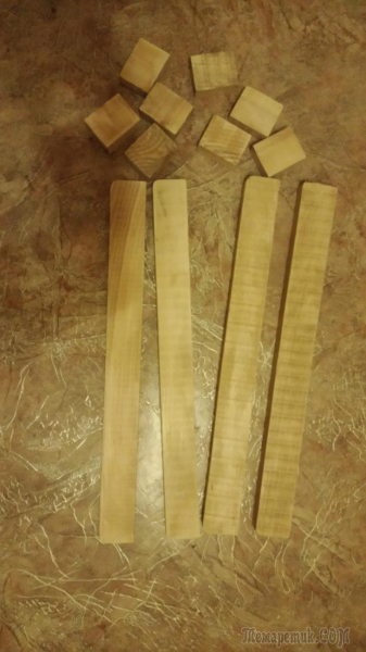 Шахматный журнальный столик своими руками