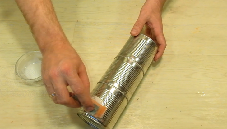 Ваза из веток. Как сделать не приклеивая каждую ветку?