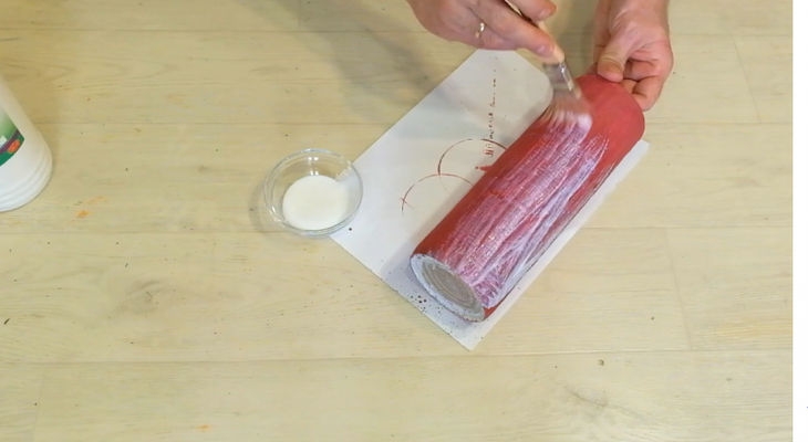 Ваза из веток. Как сделать не приклеивая каждую ветку?