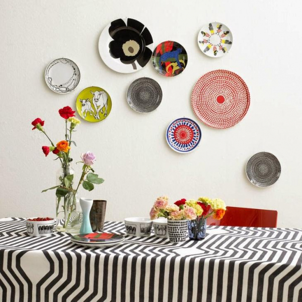 30 творческих идей украшения стены