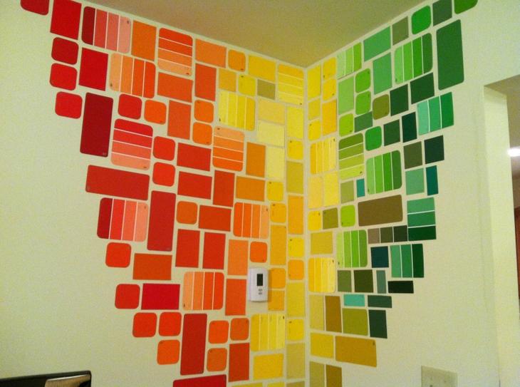 30 творческих идей украшения стены