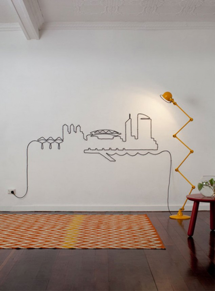 30 творческих идей украшения стены