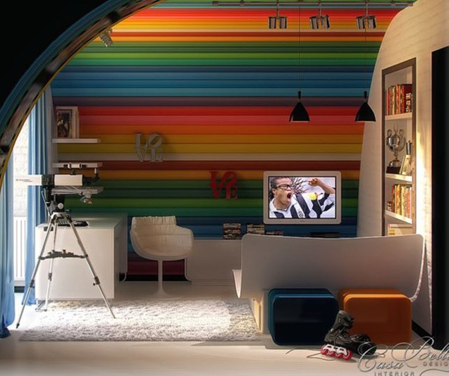 30 творческих идей украшения стены