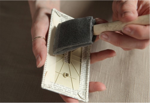 Декупаж выключателя своими руками