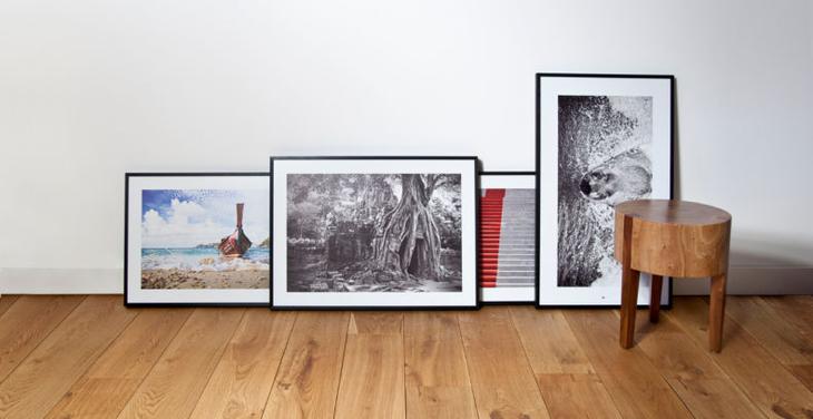 Фоторамки в интерьере — фото идеи красивого размещения