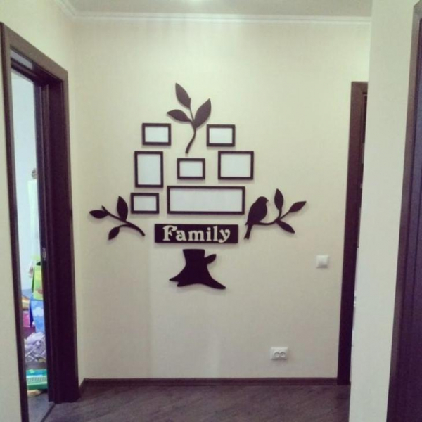 Фоторамки в интерьере — фото идеи красивого размещения