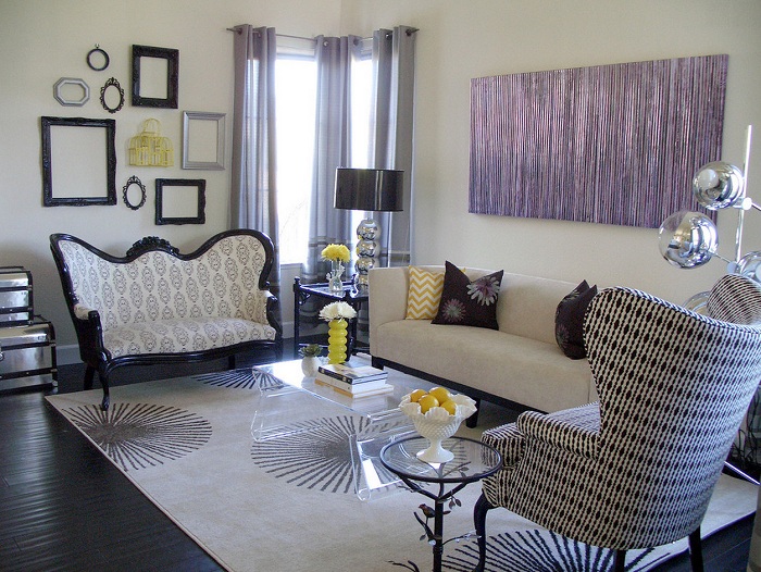 Идеи оформления стен рамками, которые преобразят интерьер