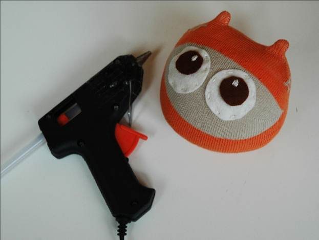 Игрушка-сова из носка