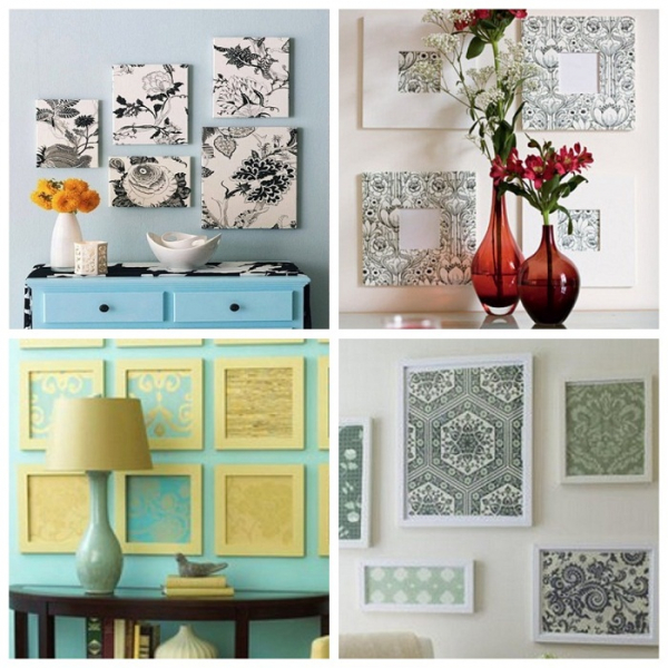 Как рационально и со вкусом использовать остатки обоев: самые креативные идеи