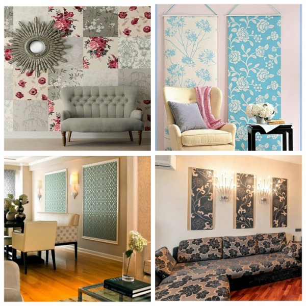 Как рационально и со вкусом использовать остатки обоев: самые креативные идеи