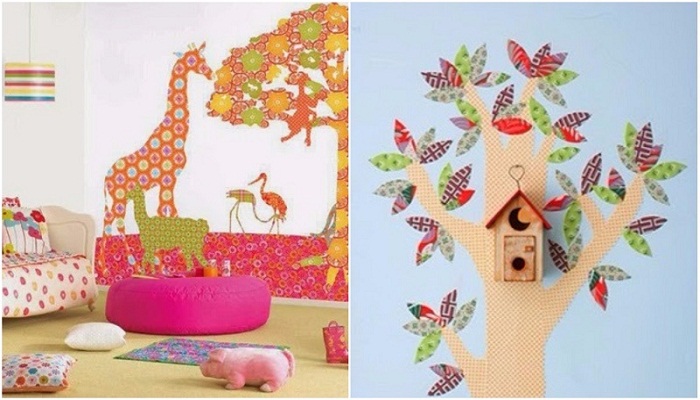 Как рационально и со вкусом использовать остатки обоев: самые креативные идеи