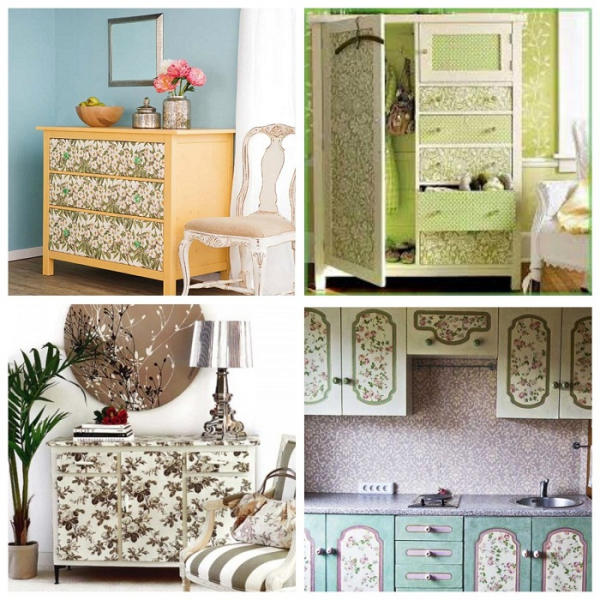 Как рационально и со вкусом использовать остатки обоев: самые креативные идеи