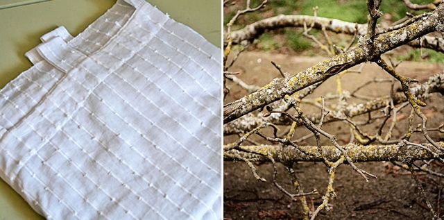 Карниз своими руками из ветки дерева