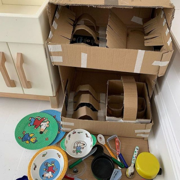 Классные игрушки из картона