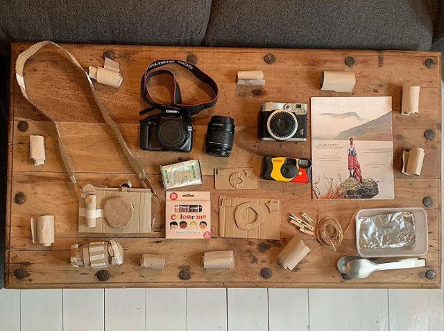 Классные игрушки из картона