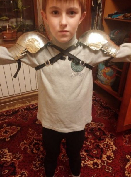 Костюм рыцаря для ребёнка своими рукам