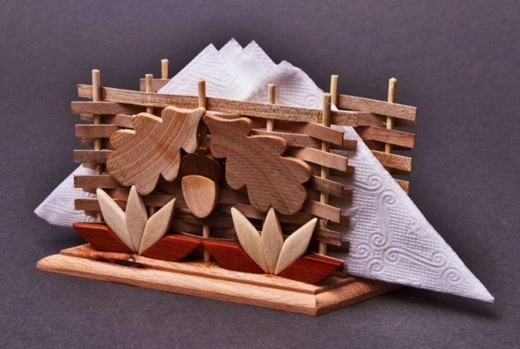 Красивая салфетница своими руками