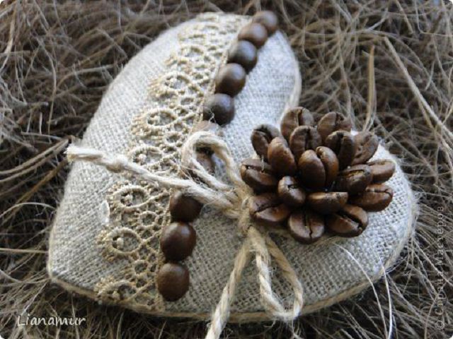 Красивые поделки из мешковины своими руками