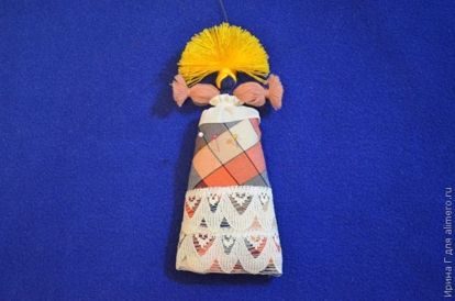 Кукла из пряжи своими руками