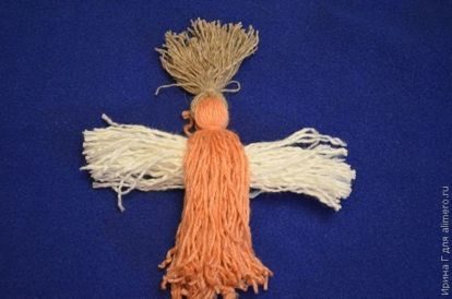 Кукла из пряжи своими руками