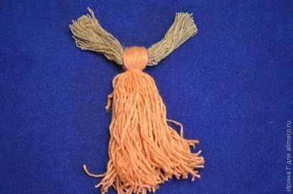 Кукла из пряжи своими руками
