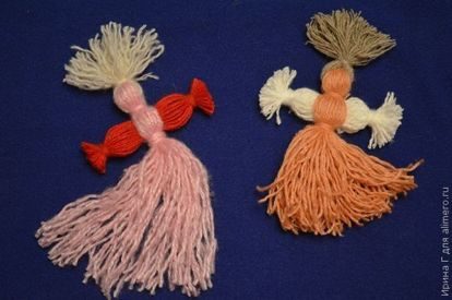 Кукла из пряжи своими руками