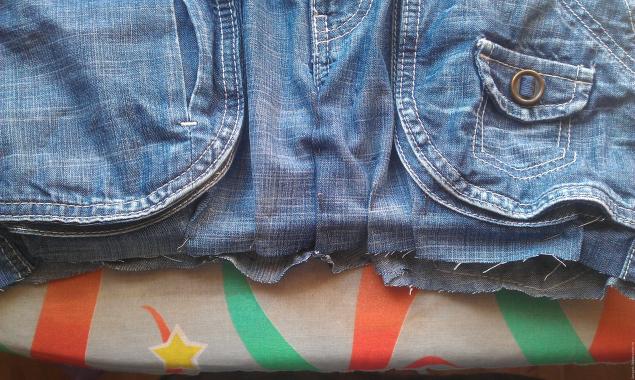 Модная сумка из старых джинсов