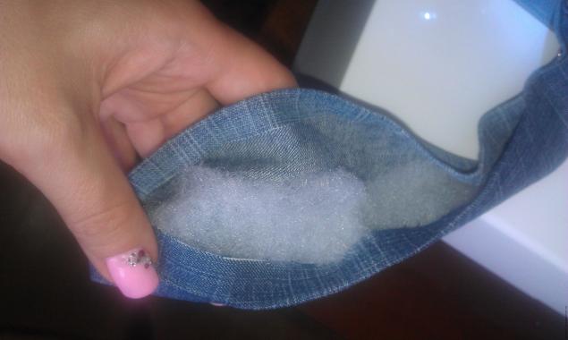 Модная сумка из старых джинсов