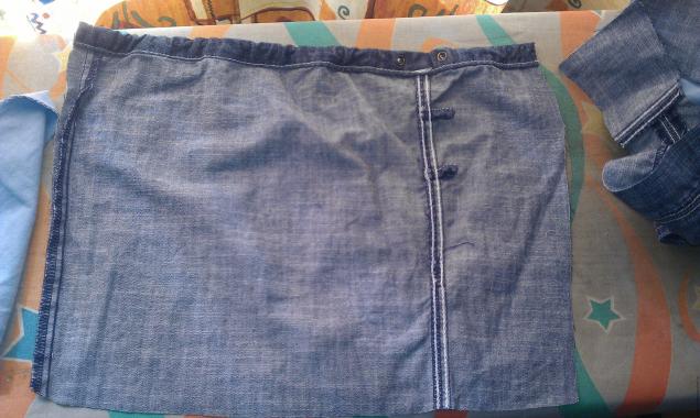Модная сумка из старых джинсов
