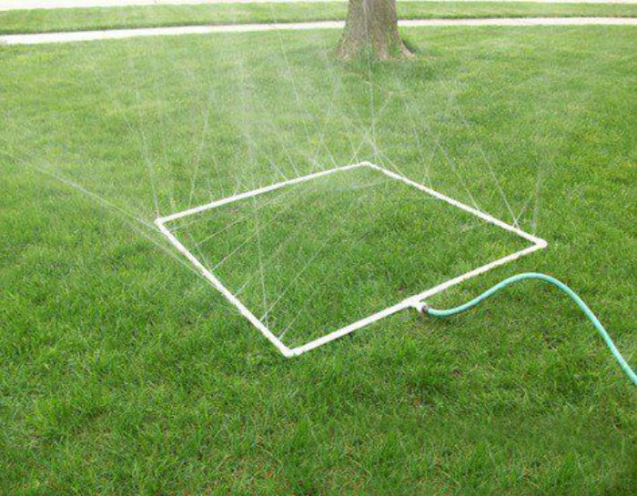 Оригинальное применение пластиковых труб