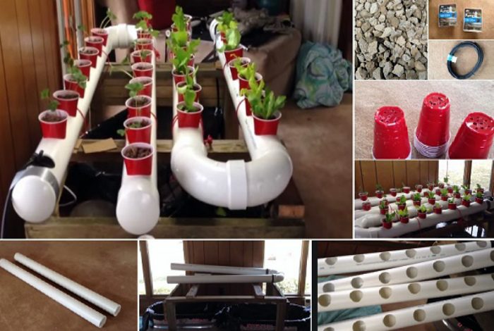 Оригинальное применение пластиковых труб