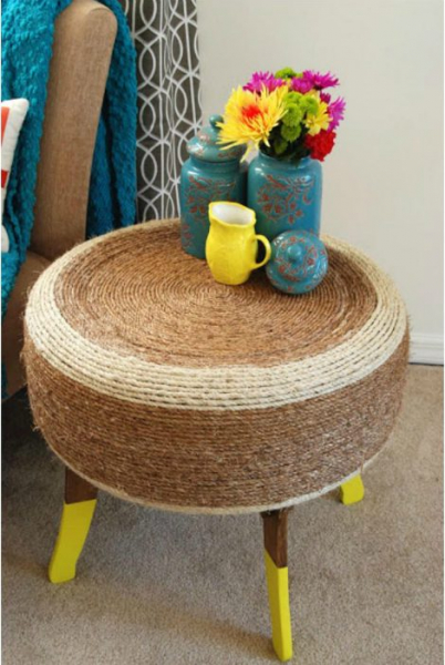 Оригинальные поделки из старых покрышек