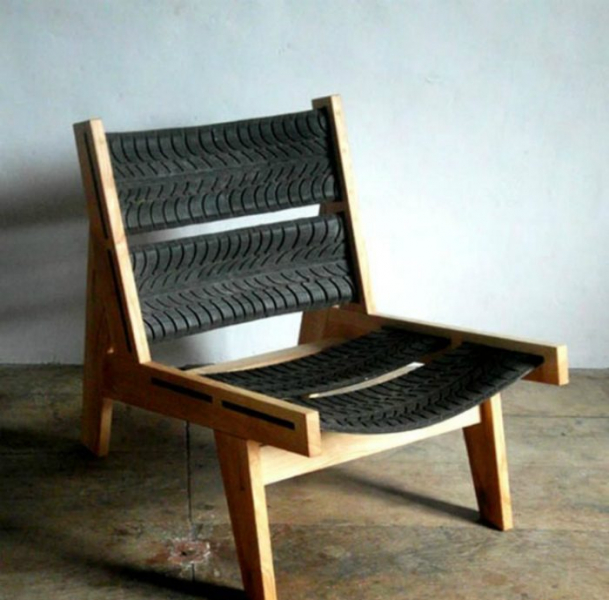 Оригинальные поделки из старых покрышек