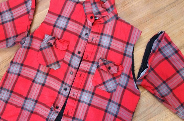 Переделка старой мужской рубашки