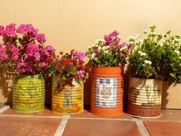 Поделки из жестяных банок