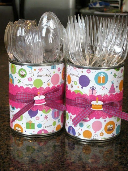 Поделки из жестяных банок