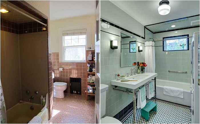 Потрясающие превращения 19 ванных комнат: фото до и после