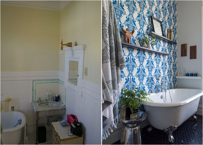 Потрясающие превращения 19 ванных комнат: фото до и после