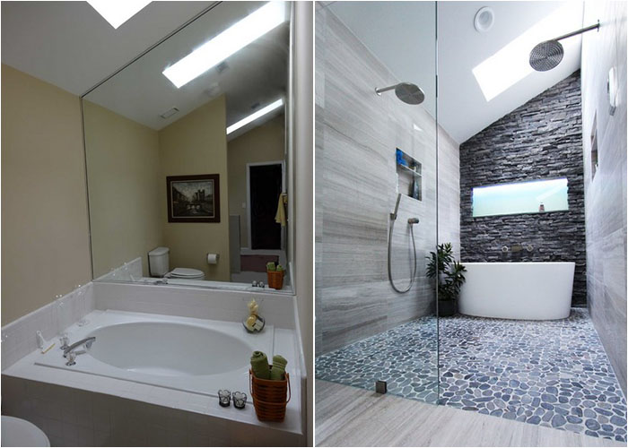 Потрясающие превращения 19 ванных комнат: фото до и после