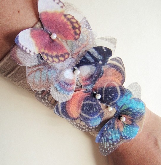 Потрясающие украшения из бабочек. Это нечто!