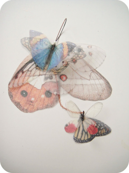 Потрясающие украшения из бабочек. Это нечто!