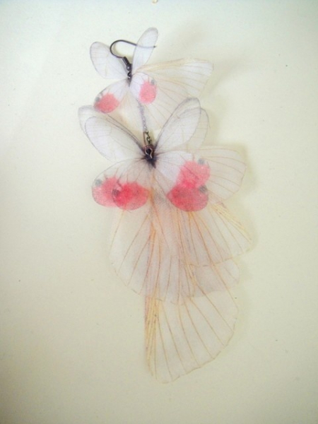 Потрясающие украшения из бабочек. Это нечто!