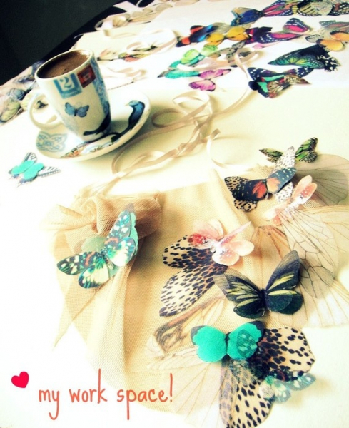 Потрясающие украшения из бабочек. Это нечто!