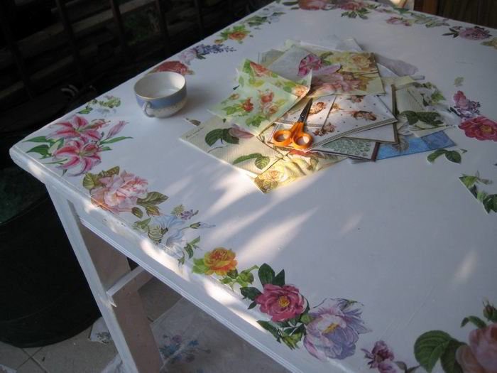 Вторая жизнь старого стола