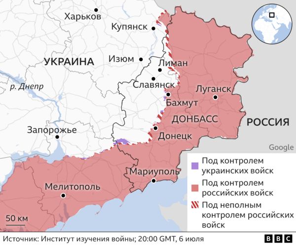 Как может развиваться контрнаступление Украины: три сценария