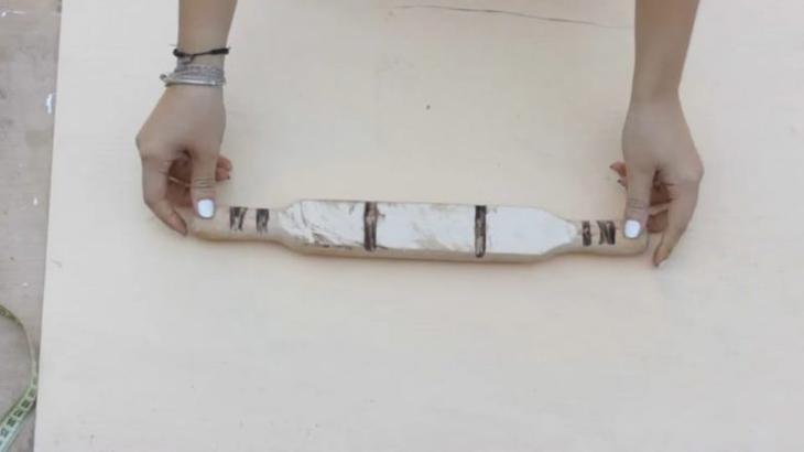 Дизайнерская вещь из старой скалки