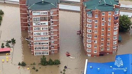 Наводнение в Приморье: в Уссурийске прорвало дамбу