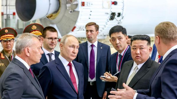 «Вместе в борьбе против империализма». Как прошла встреча Ким Чен Ына с Путиным