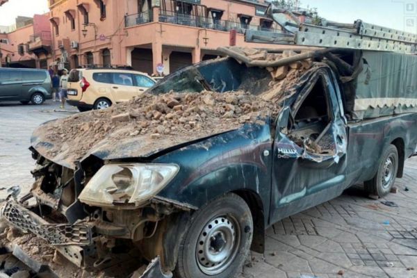 Землетрясение в Марокко в фотографиях