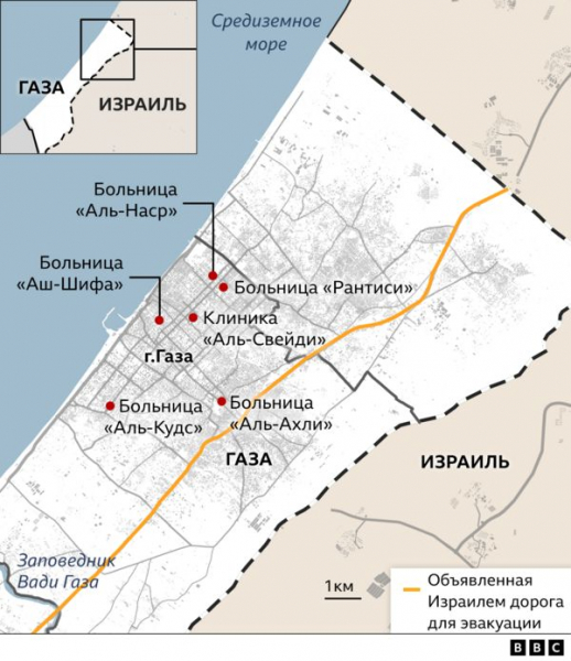 «Арена смерти и отчаяния». Что происходит в больницах Газы через месяц после начала войны